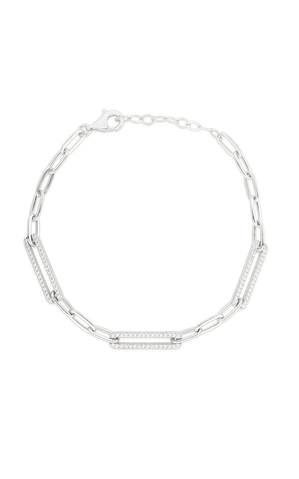 Paperclip Chain Link Bracelet - Sphera Milano