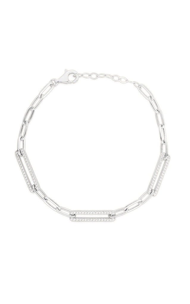Paperclip Chain Link Bracelet - Sphera Milano