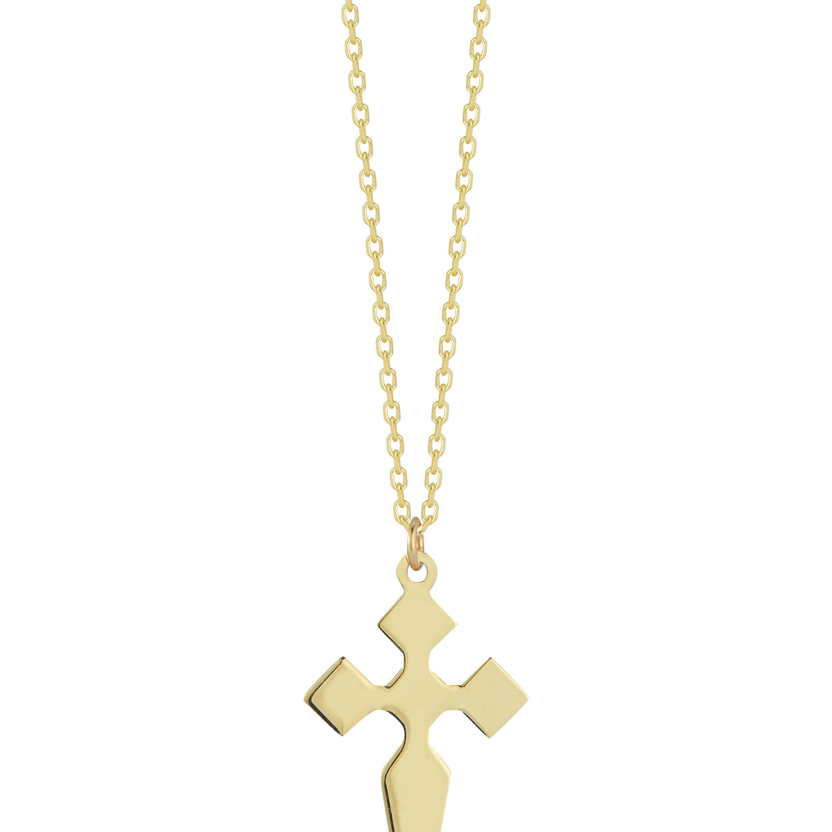 Dagger Cross Necklace – Sphera Milano