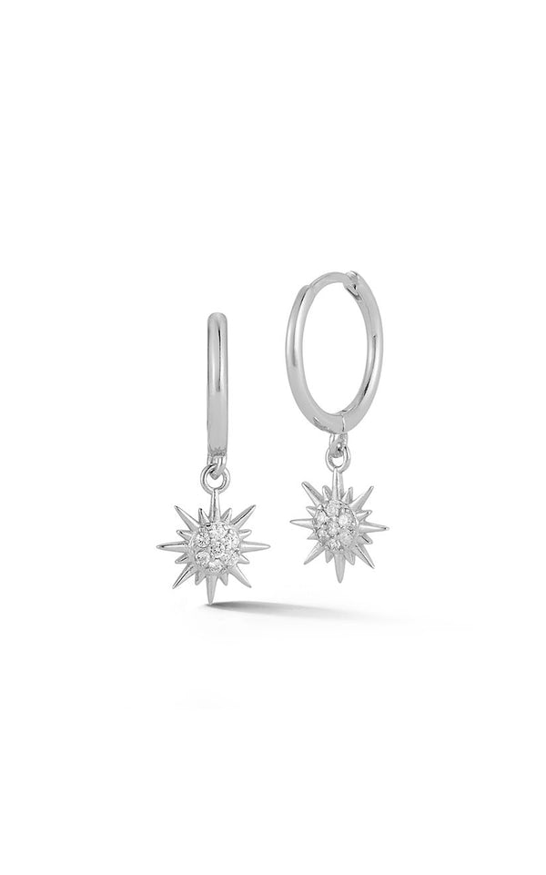 Sun Huggie Earring - Sphera Milano