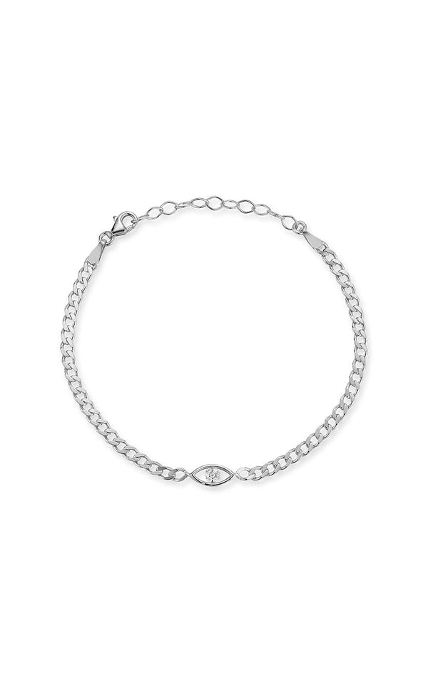 Evil Eye Chain Link Bracelet - Sphera Milano