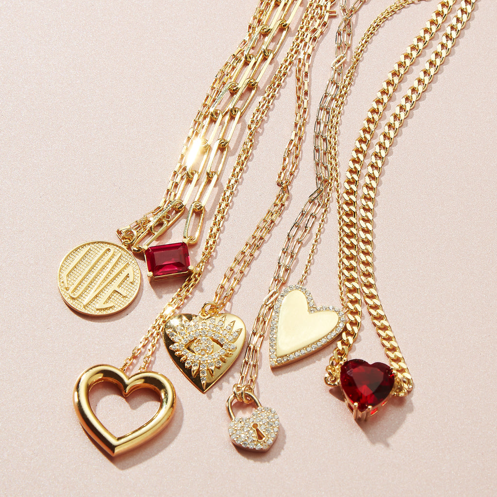 Tiffany & Co. Peretti 18K Rose Gold Heart Lock Necklace – Luxury Trade