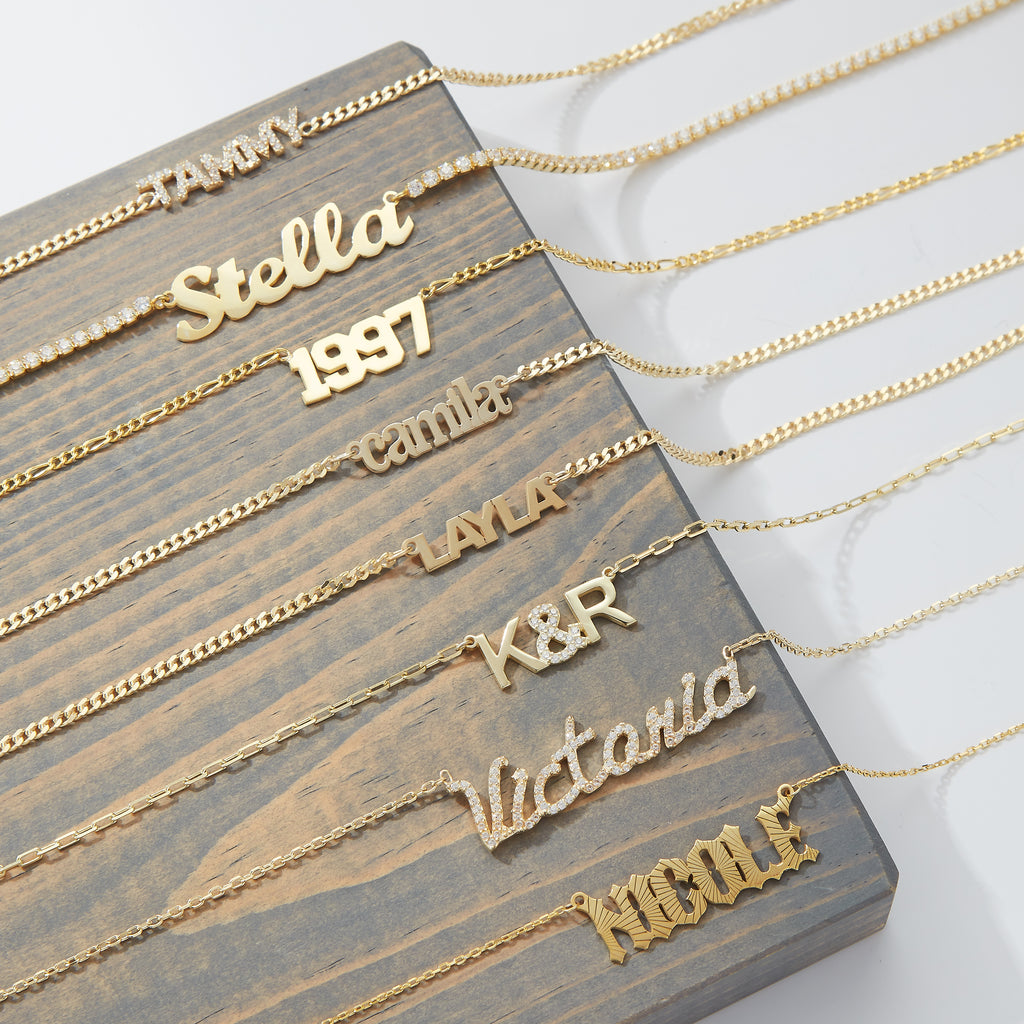 Argento Vivo Personalized Script Name Necklace Script Name
