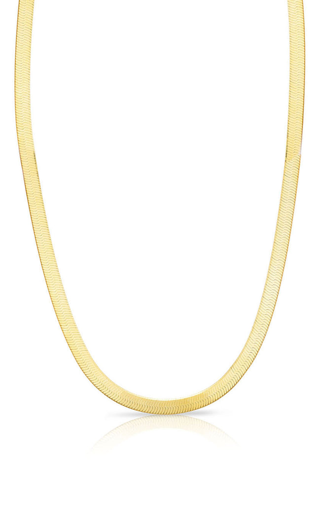 Herringbone Chain Necklace - Sphera Milano